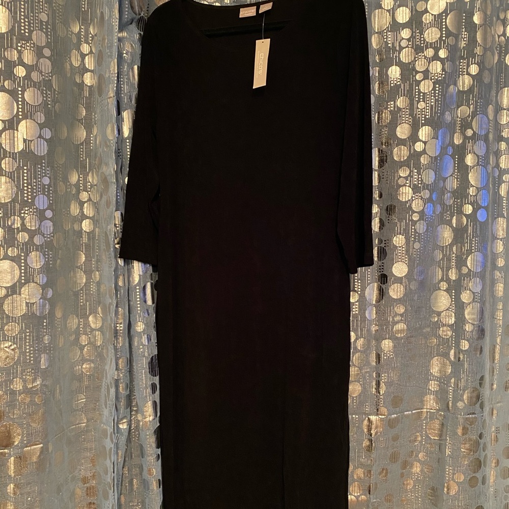 Chico’s size 2 Black Travellers Dress